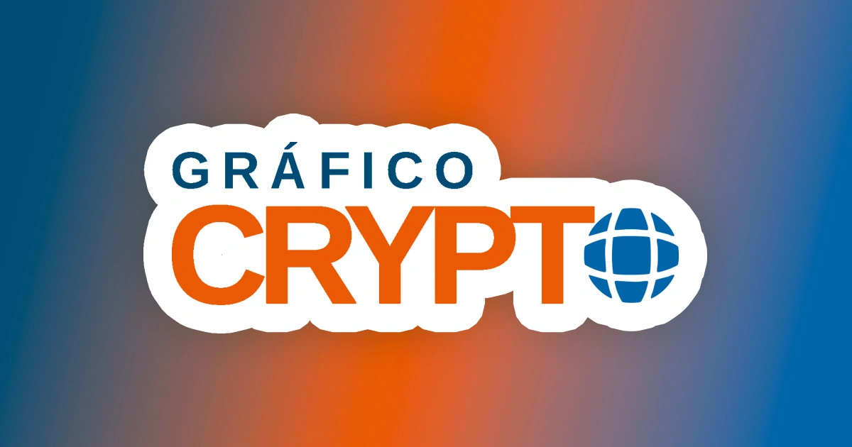 Marca do site sobre criptomoedas Gráfico Crypto
