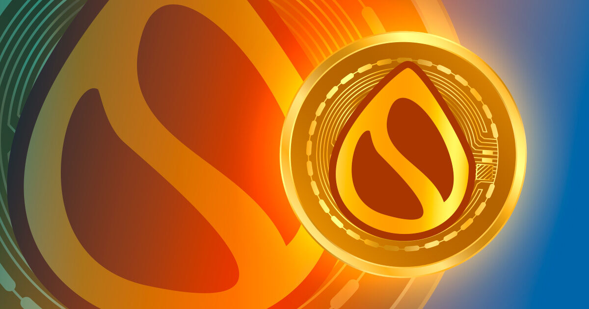 Símbolo da criptomoeda SUI - Gráfico Crypto