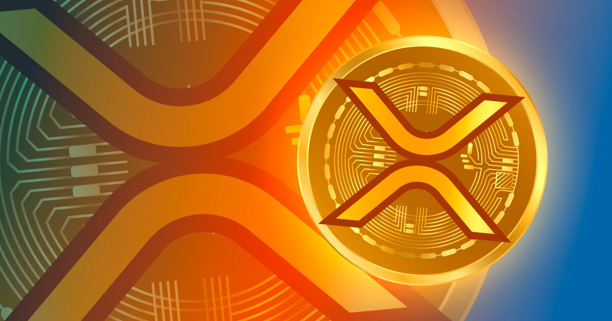 Símbolo da criptomoeda XRP Ripple - Gráfico Crypto
