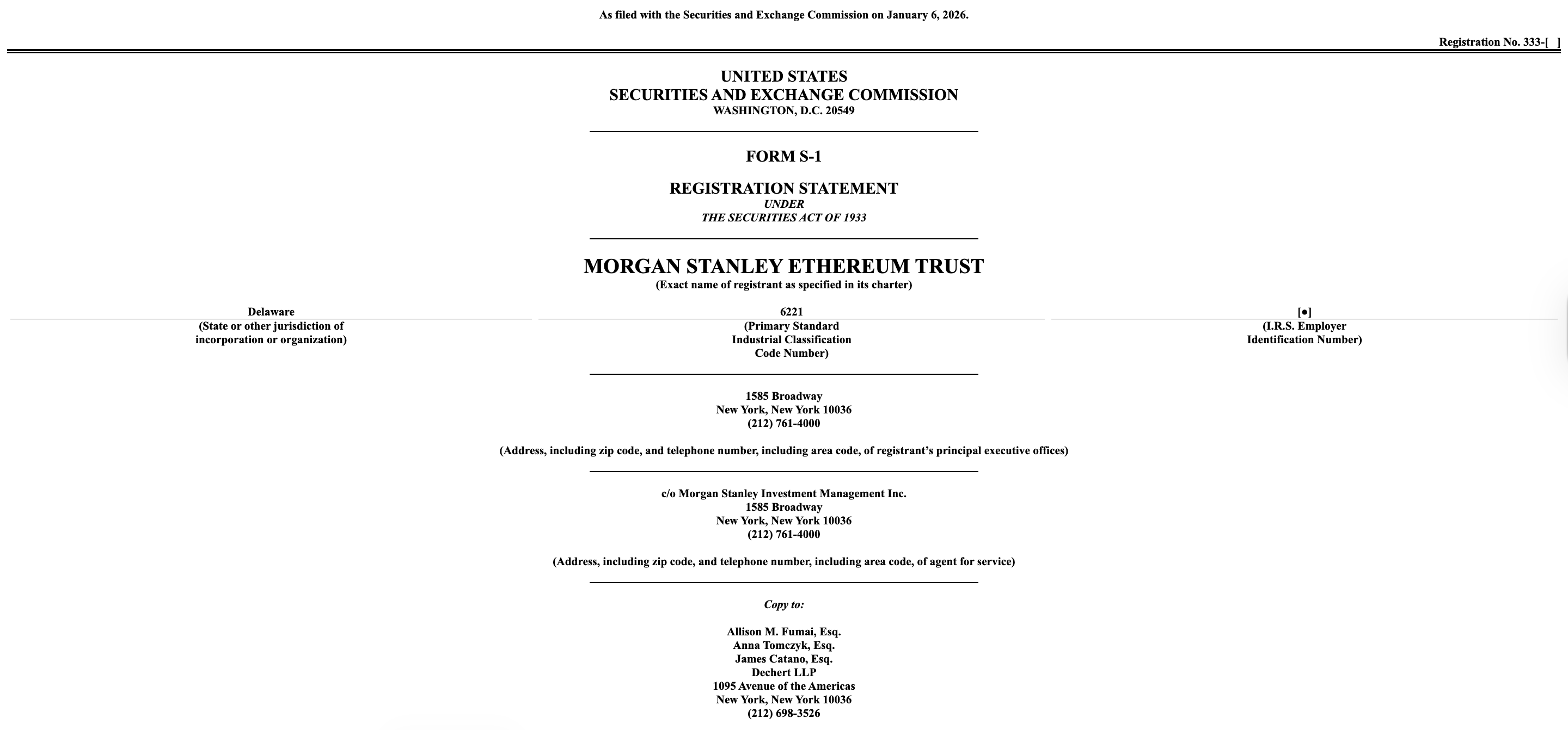 Finanças, Morgan Stanley