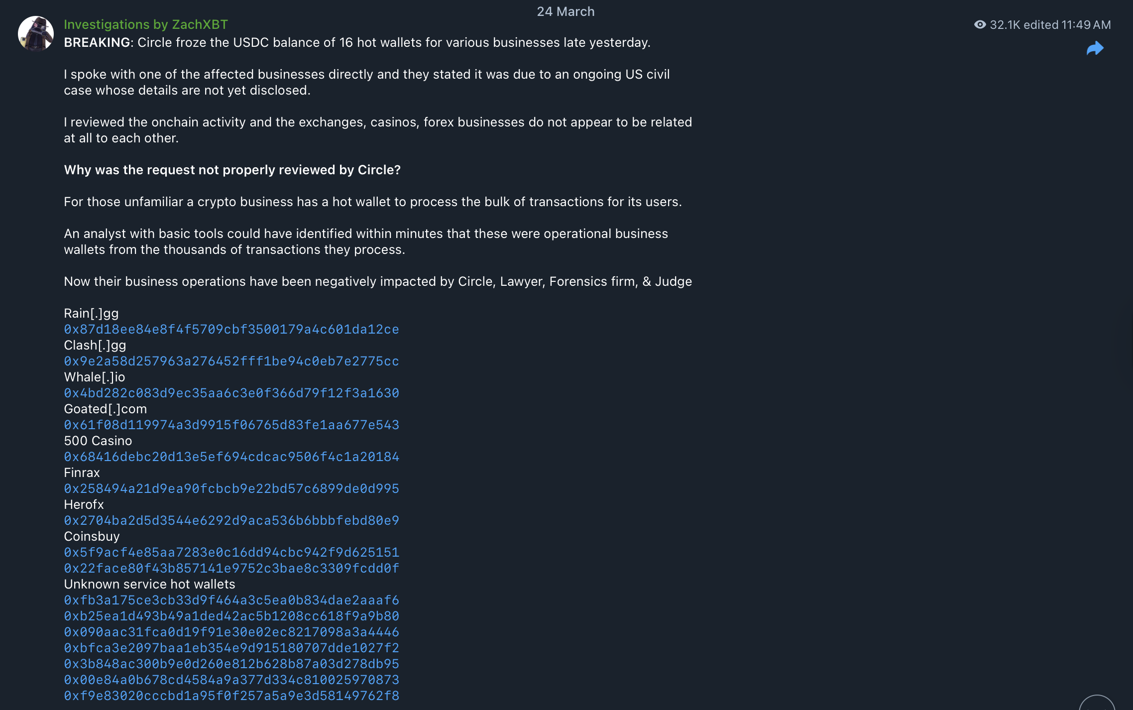 Descentralização, Círculo, Stablecoin